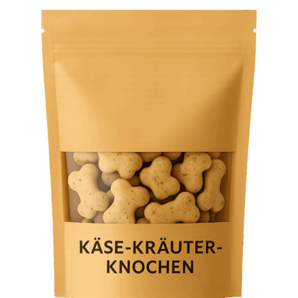 Käse-Kräuter-Knochen