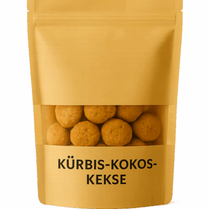 Kürbis-Kokos-Kekse