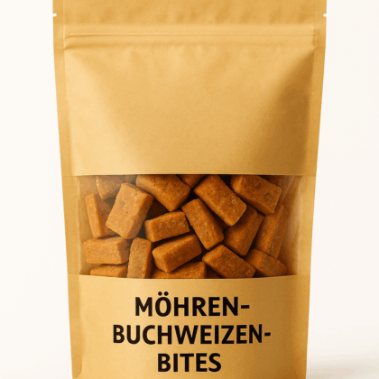 Möhren-Buchweizen-Bites