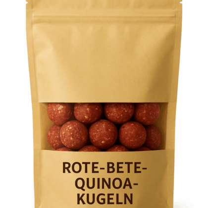 Rote-Bete-Quinoa-Kugeln
